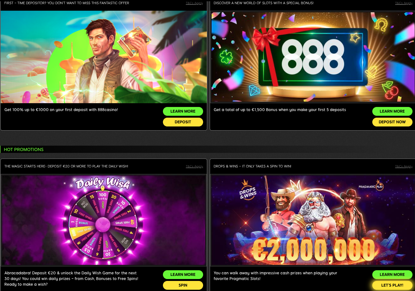 888 casino bónuszok 888 casino bonus