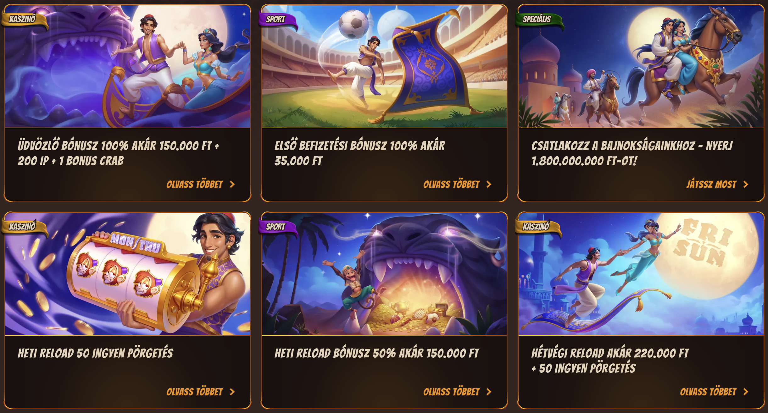 AbuKing bonus üdvözlő bónusz AbuKing