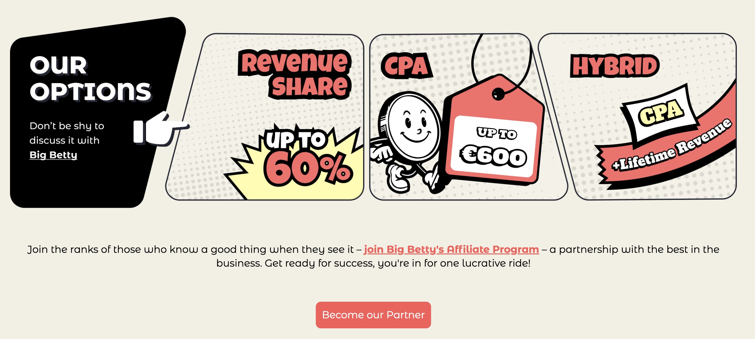 Bethall partner program Bethall affiliate program