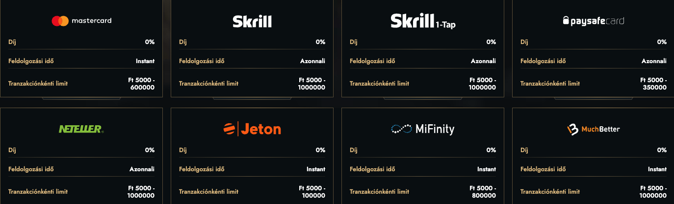 dolly casino kifizetés dolly kaszinó fizetési módok