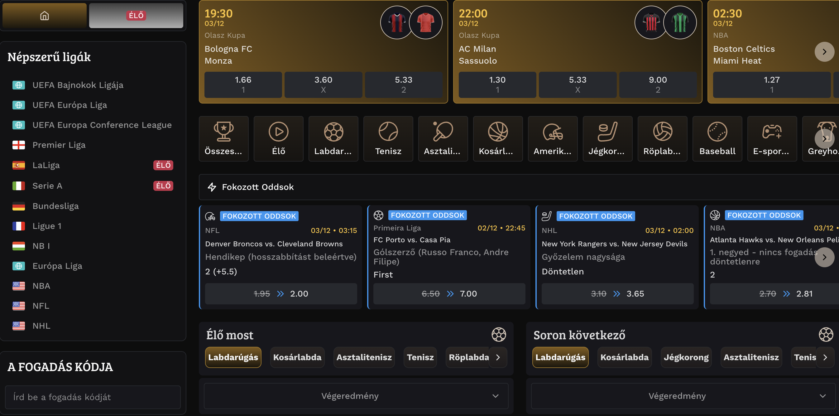 Funbet sportfogadás Funbet bet