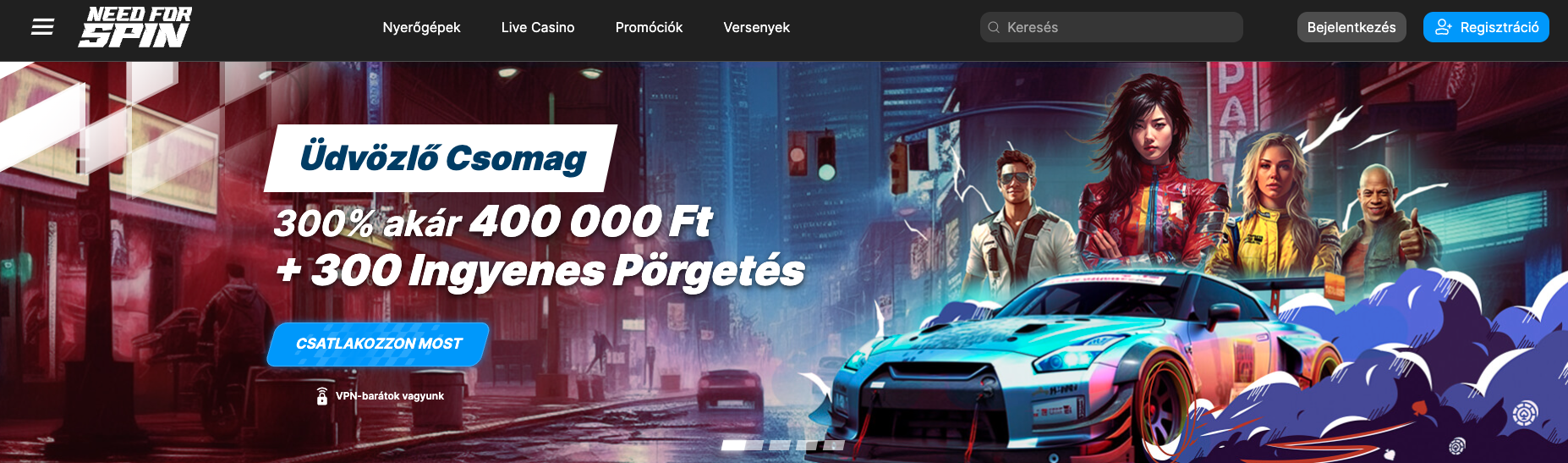 needforspin need for spin casino