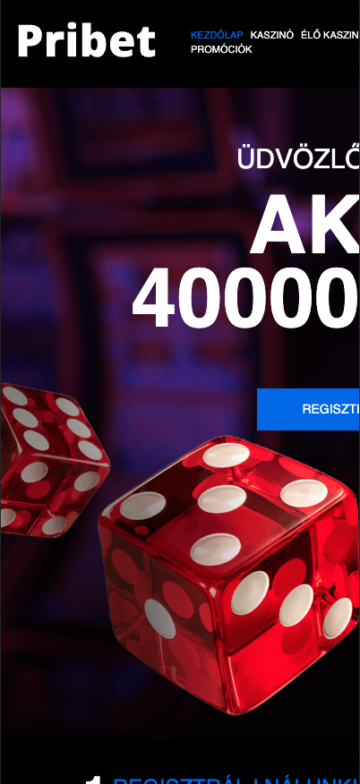 Pribet mobile kaszinó Pribet mobil casino