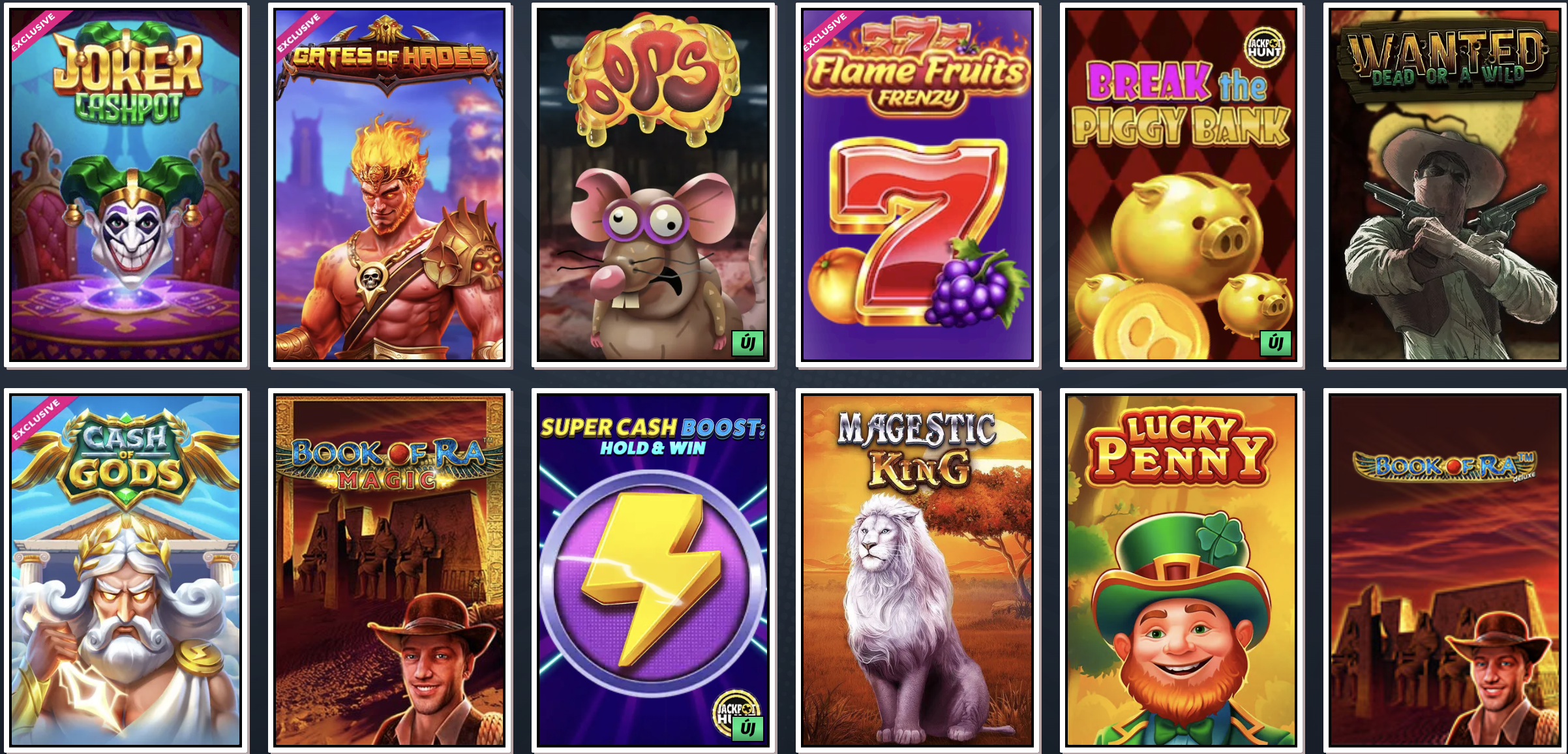 AllySpin casino nyerőgépek