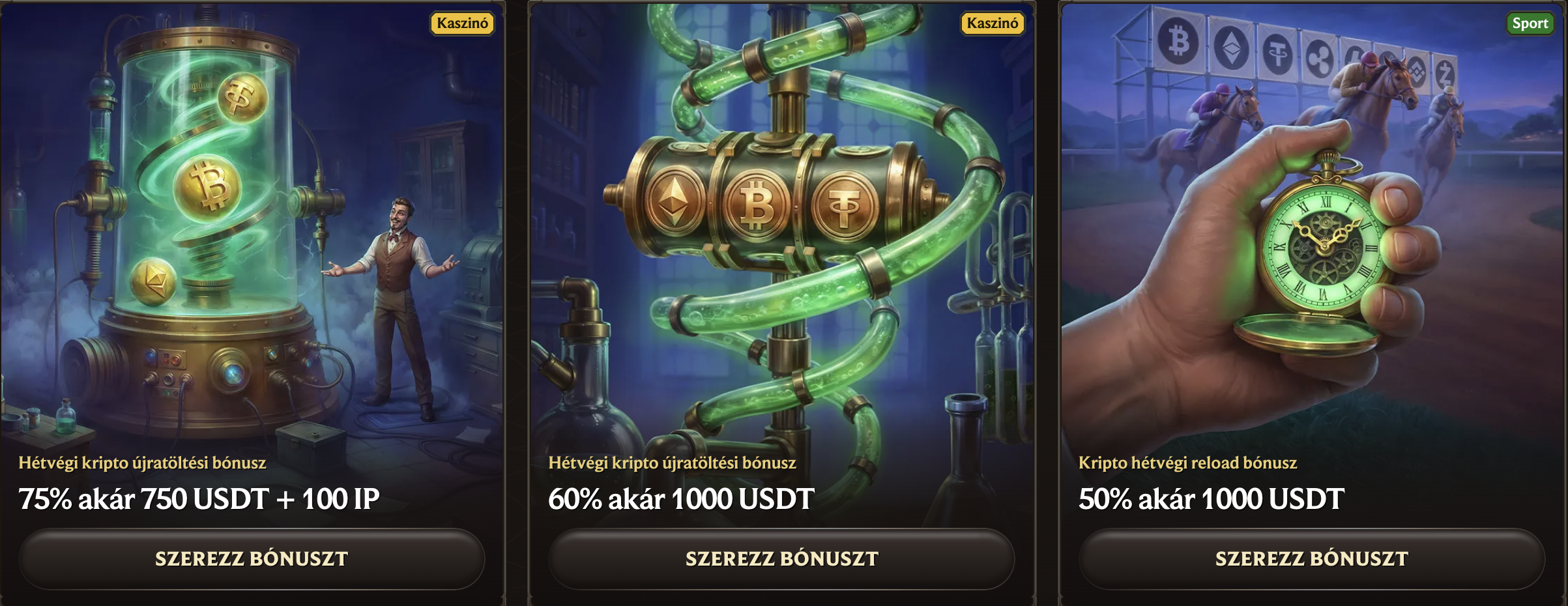 Kripto bónusz AlterSpin