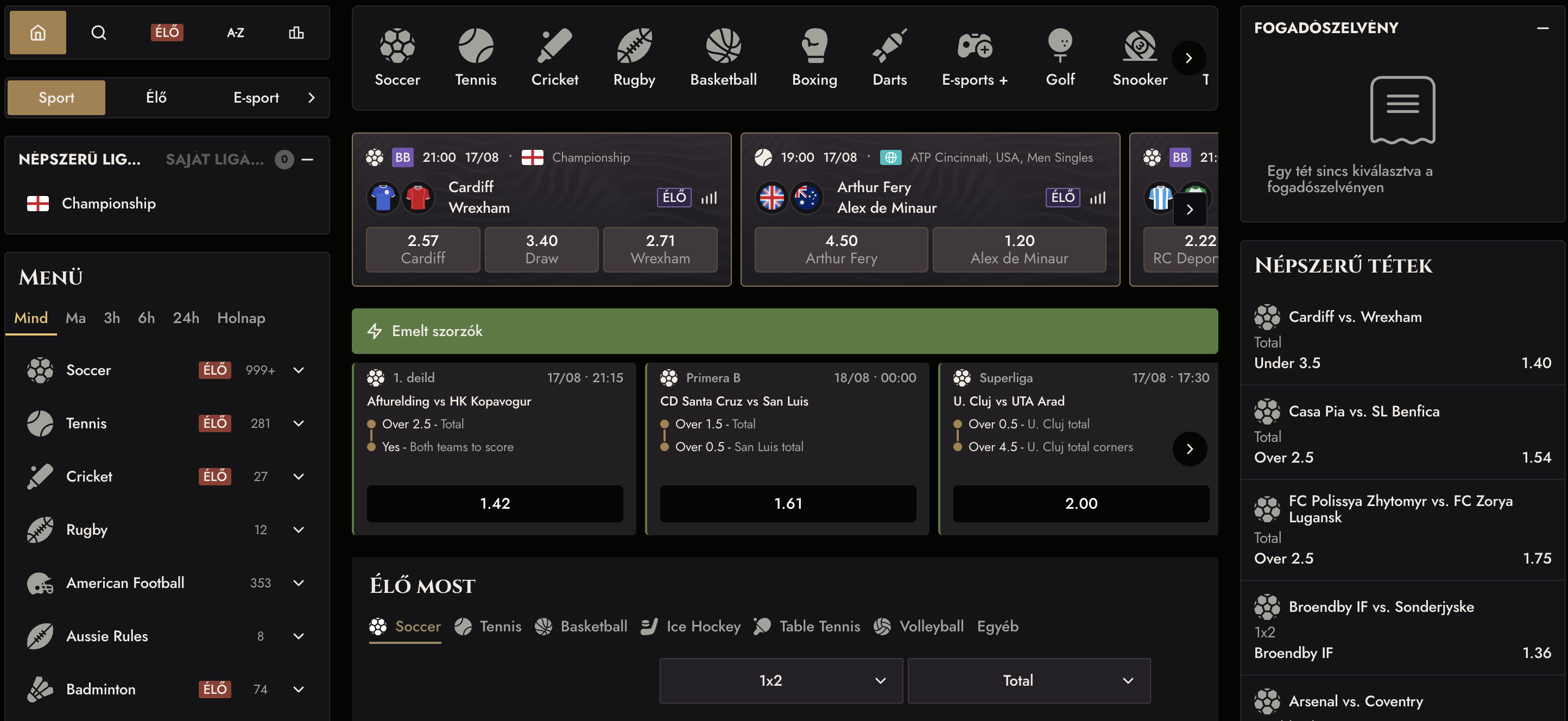 Atefia Casino bet