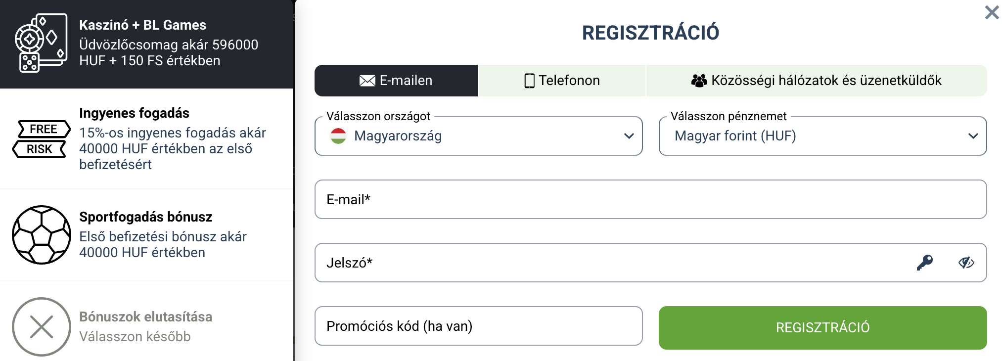 kaszinó Betlabel regisztráció