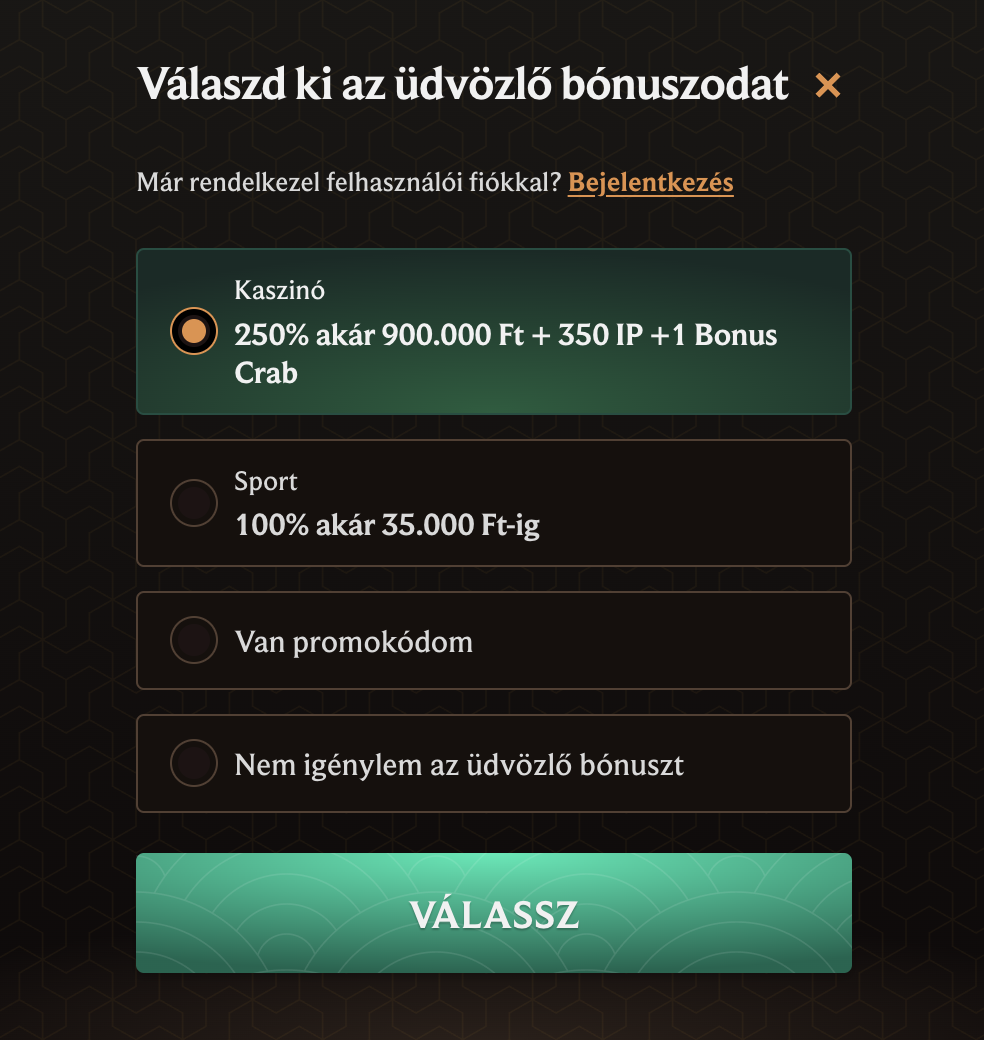 kaszinó ggbet regisztráció