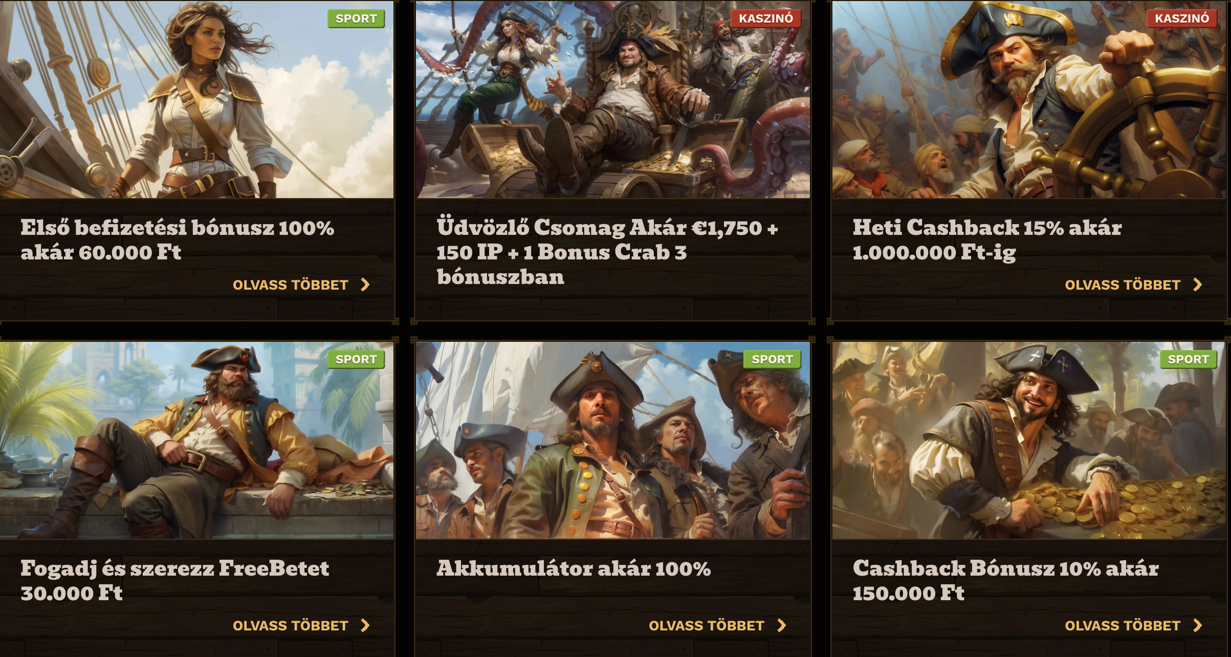 üdvözlő bónusz fatpirate