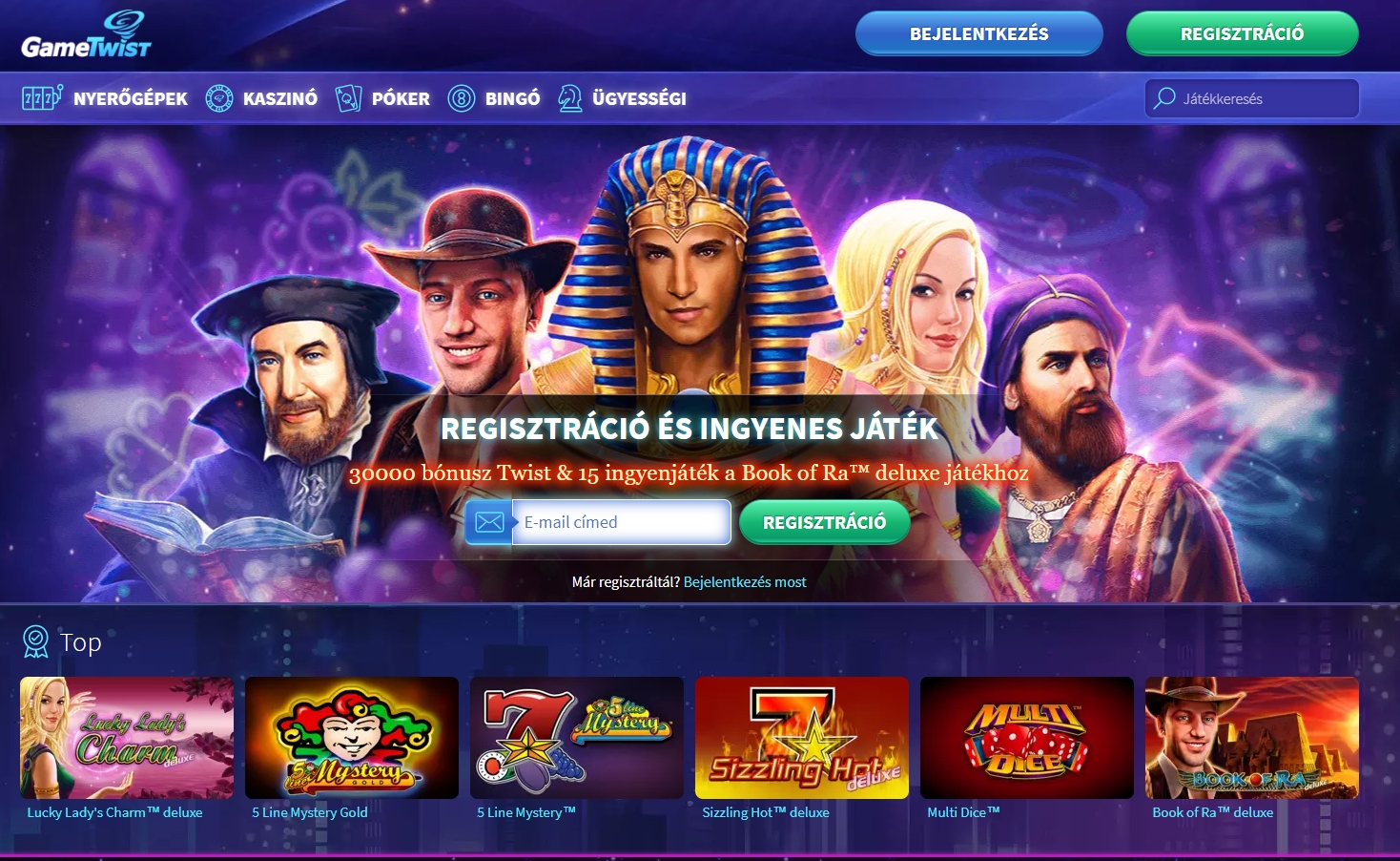 Gametwist casino oldal