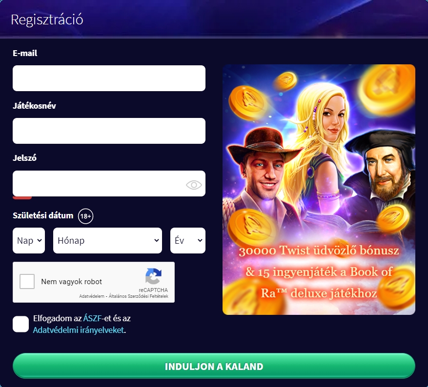 Gametwist belépés casino