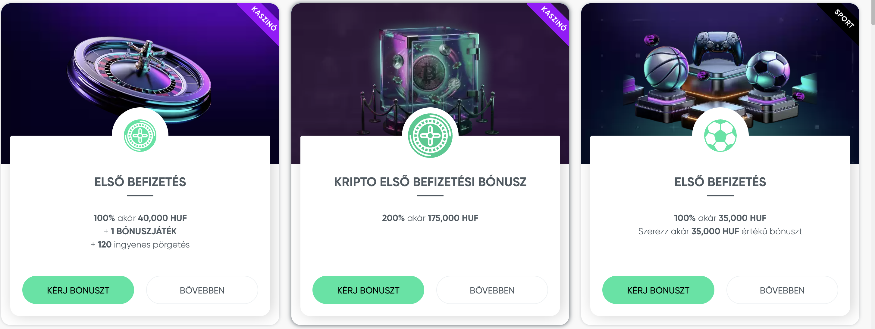 üdvözlő bónusz Granawin