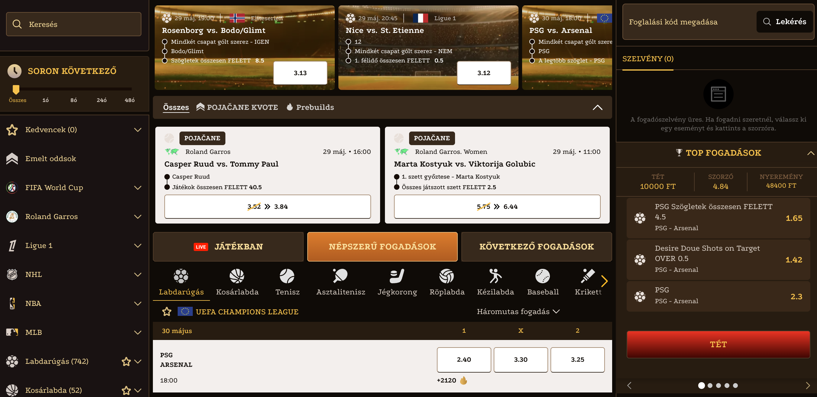 Lizaro bet