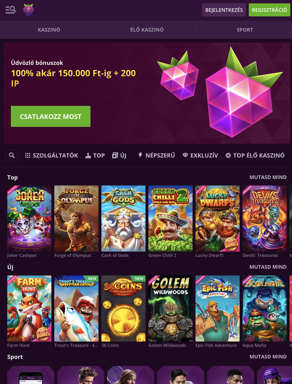 malina casino app