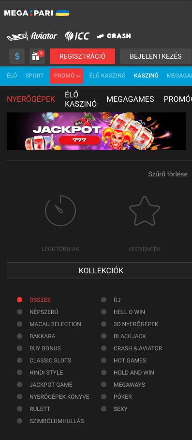 megapari mobil
