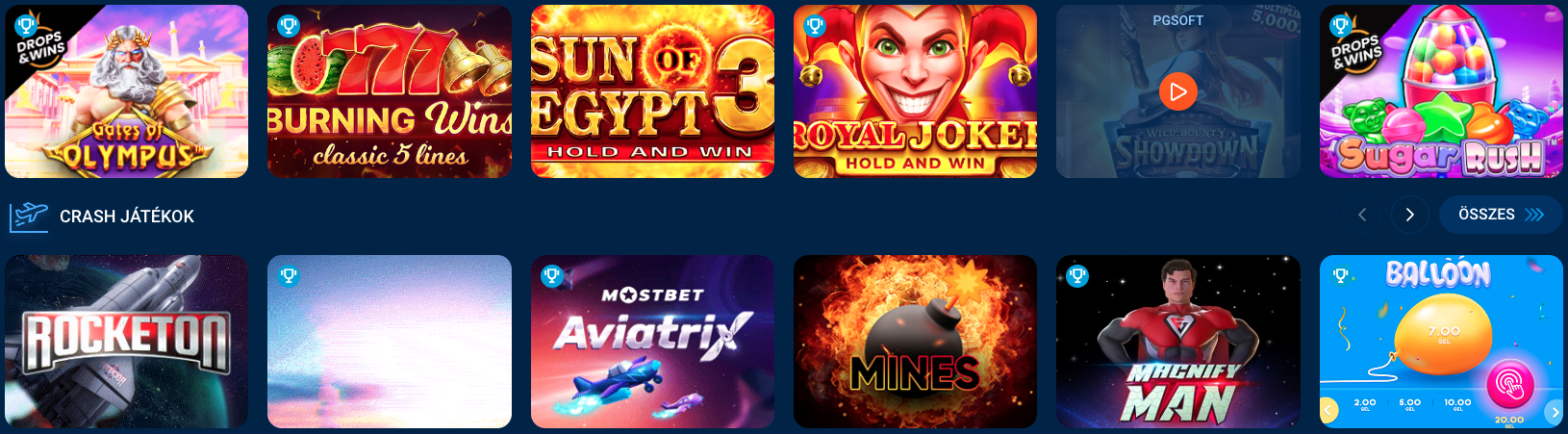 mostbet slots