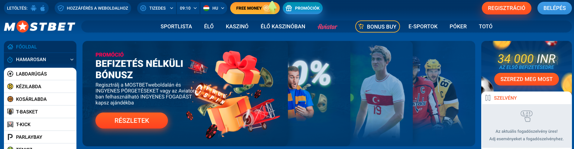 mostbet vélemények