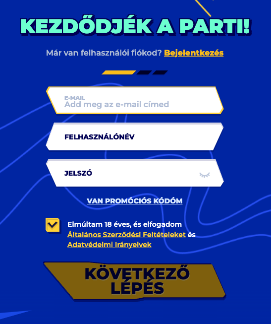 kaszinó mr pacho regisztráció