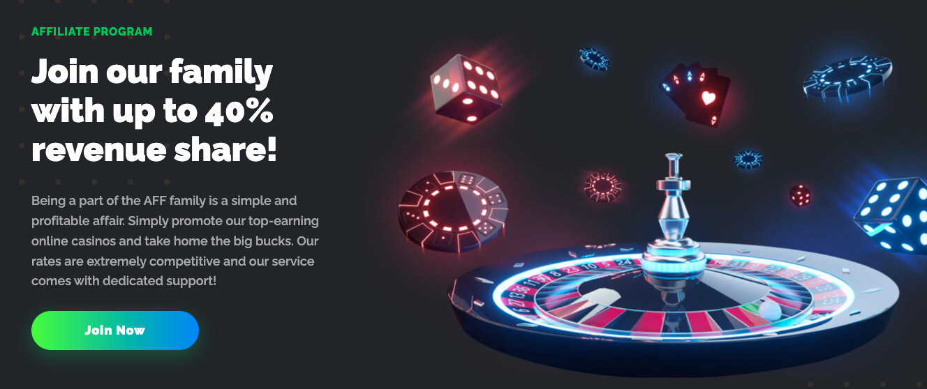 Need For Spin affiliate program