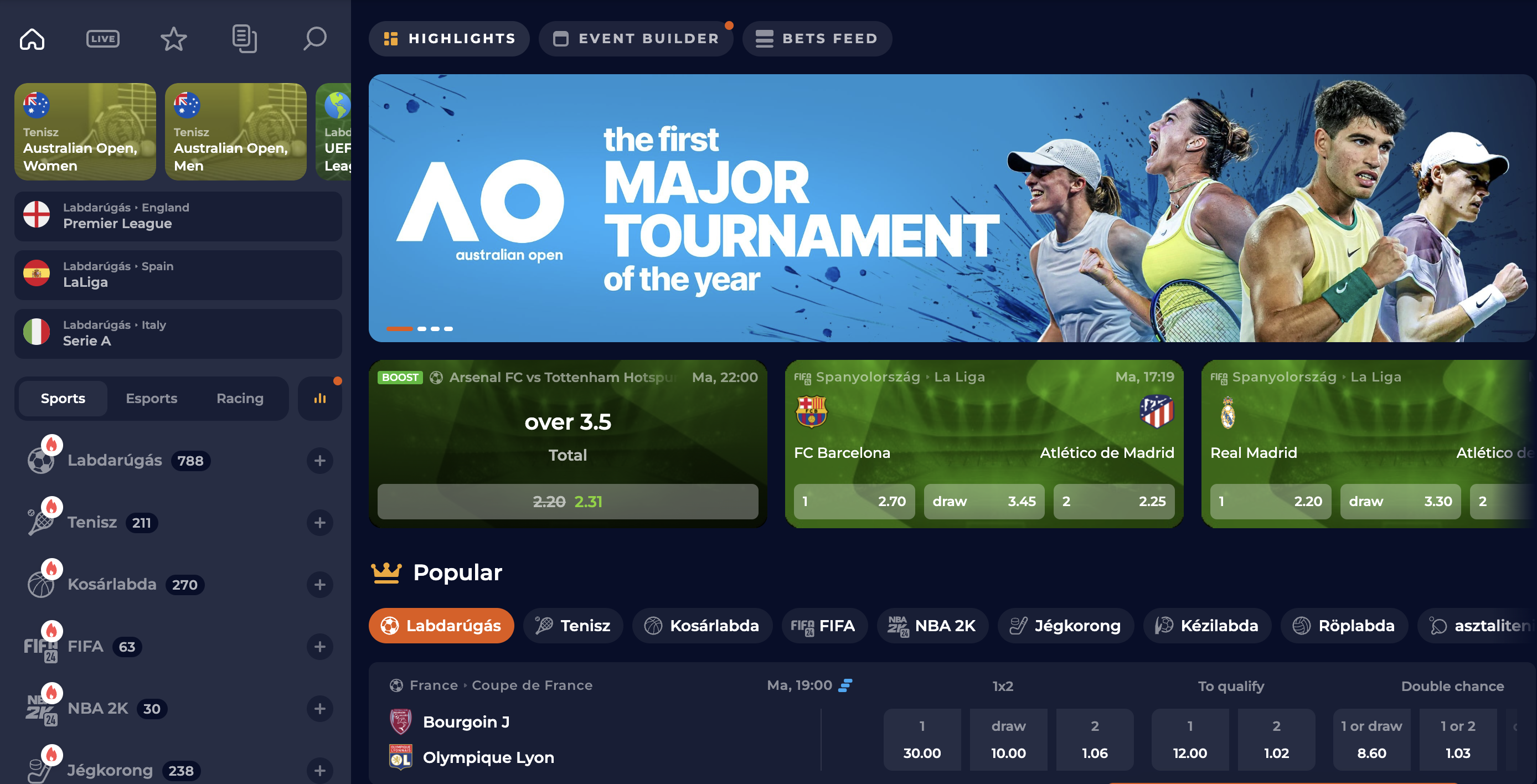 nine casino sport