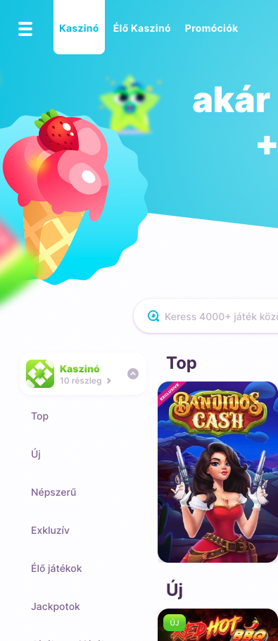 nomini kaszinó mobil