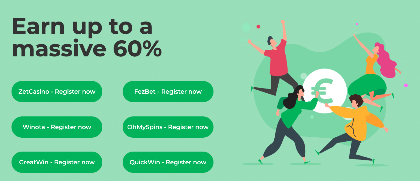 oh my spins partneri program