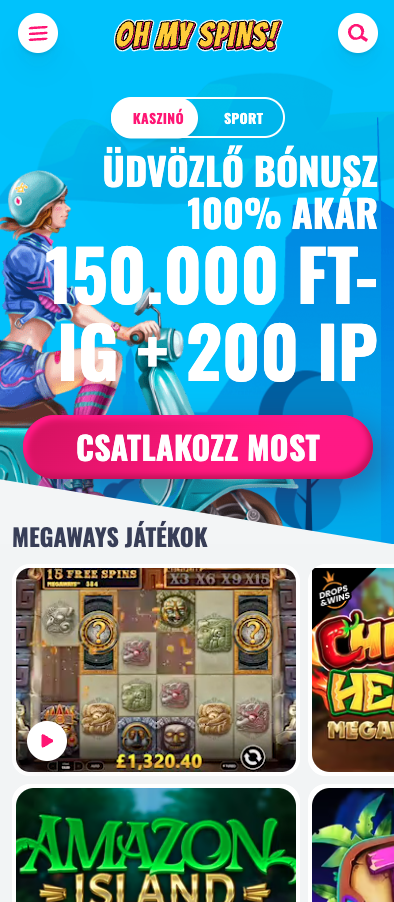 oh my spins mobil casino