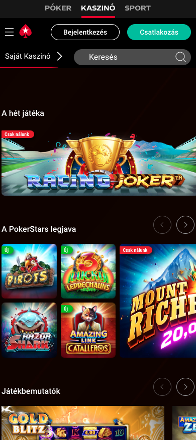 pokerstars mobil