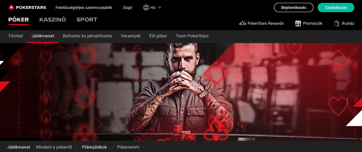 pokerstars online