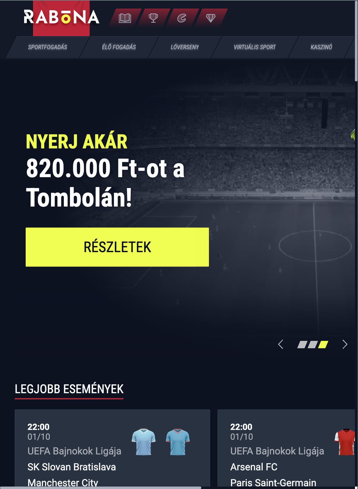 rabona mobile