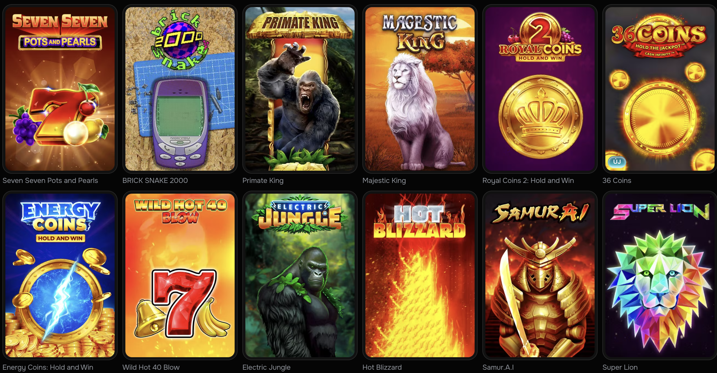 revolution casino nyerőgépek