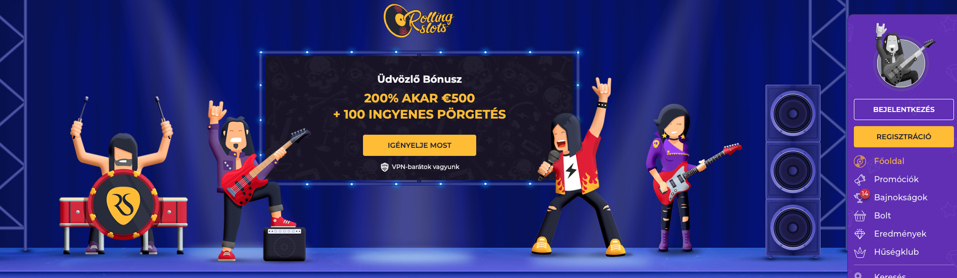 online rolling slots