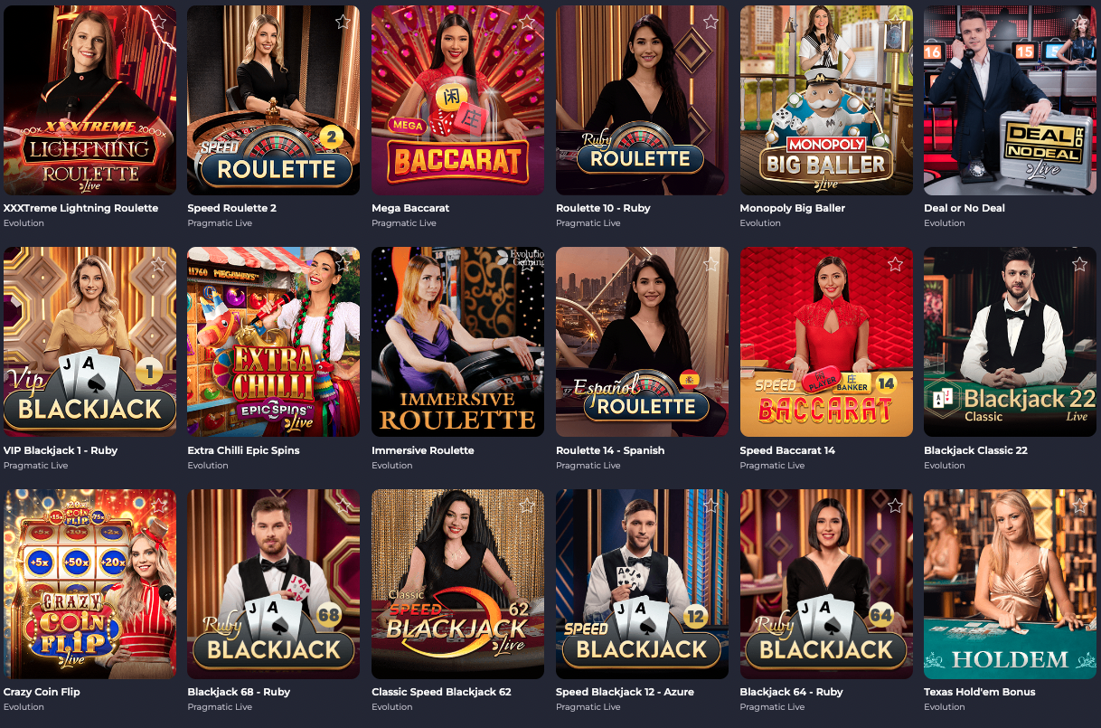 rolling slots élő kaszinó