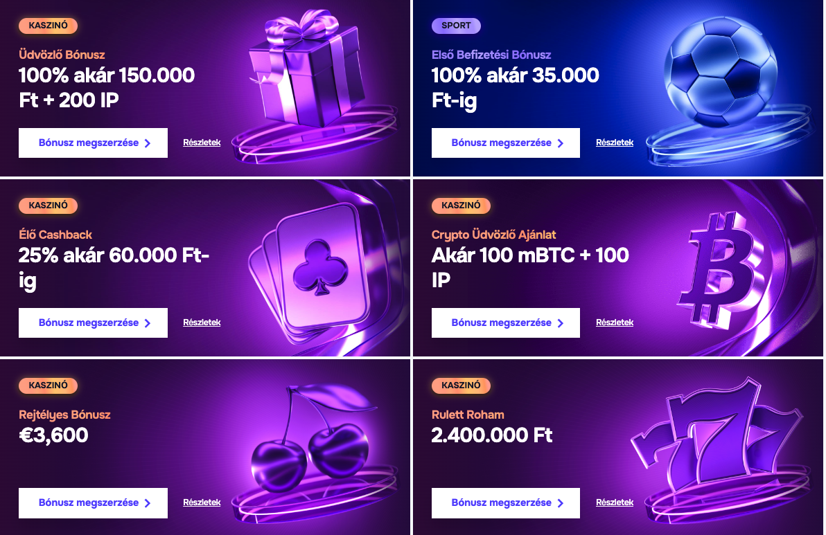 üdvözlő bónusz sgcasino