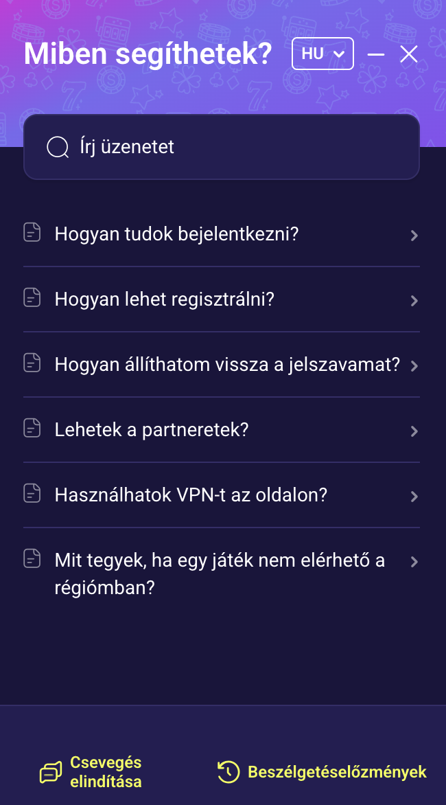 Slotoro kaszinó ügyfélszolgálat