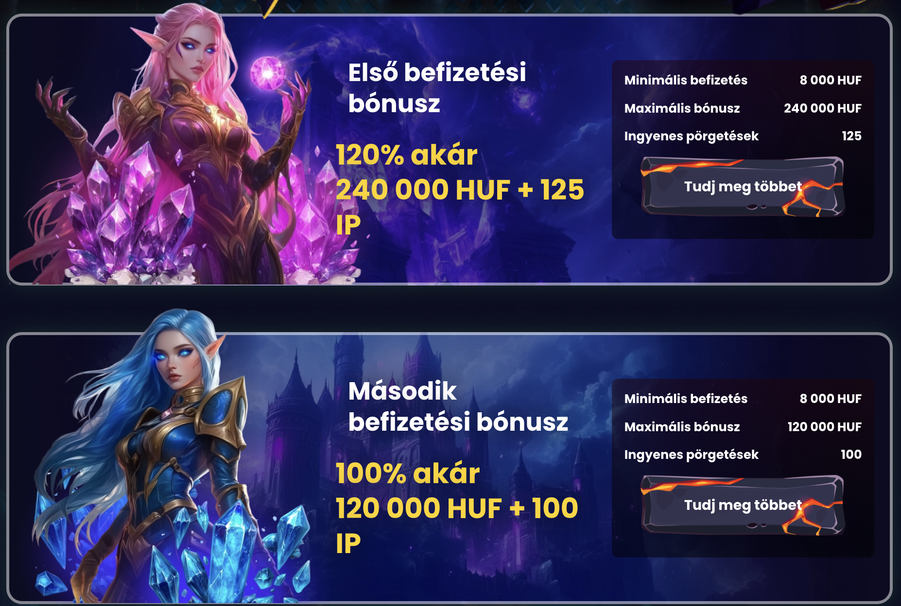 üdvözlő bónusz slotsgem