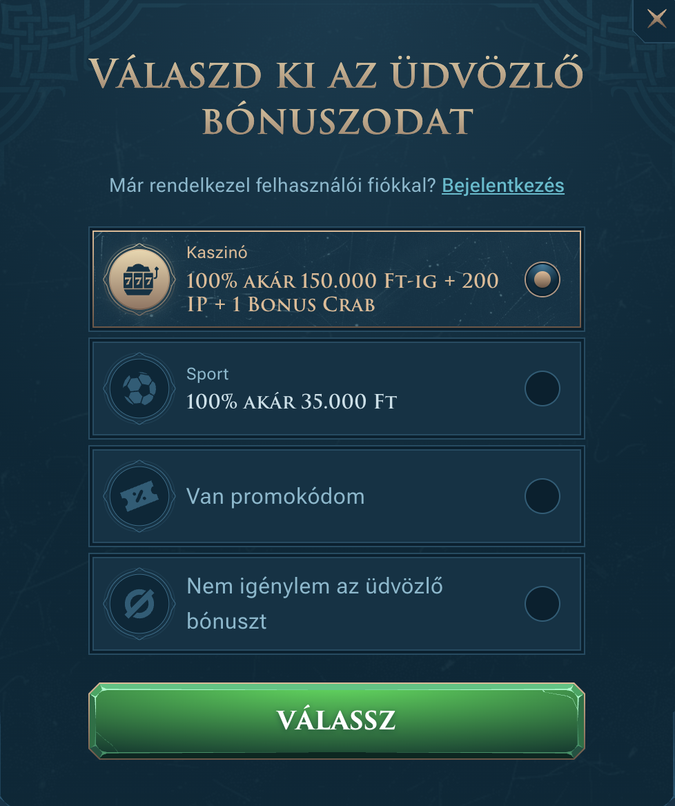 slotuna casino regisztráció