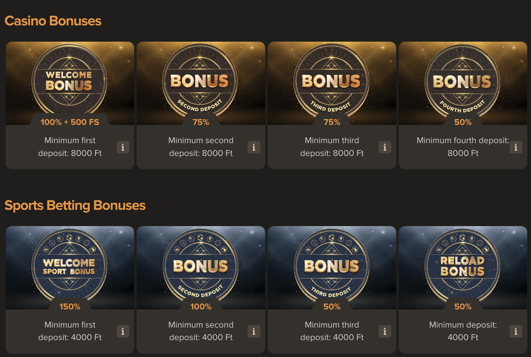 sol casino üdvözlő bónusz