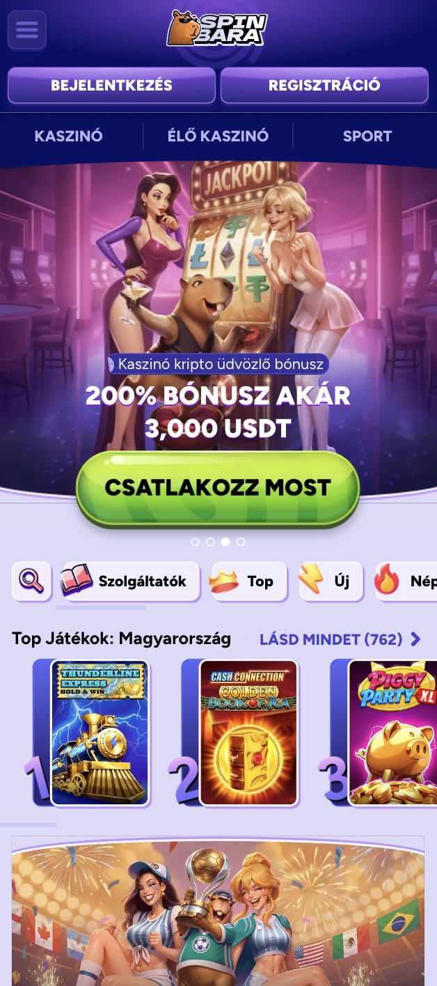 Spinbara mobile kaszinó