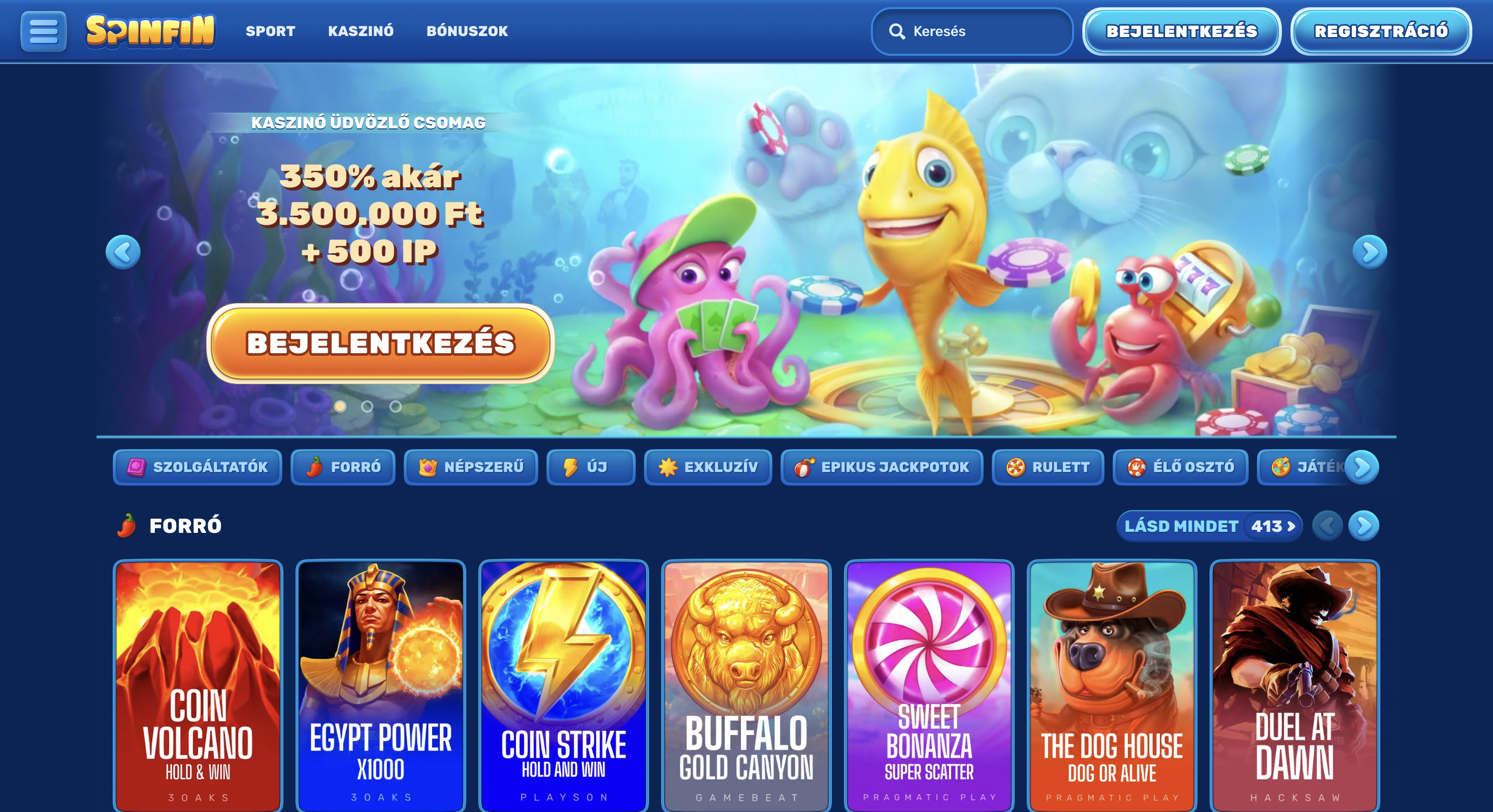 Spinfin casino