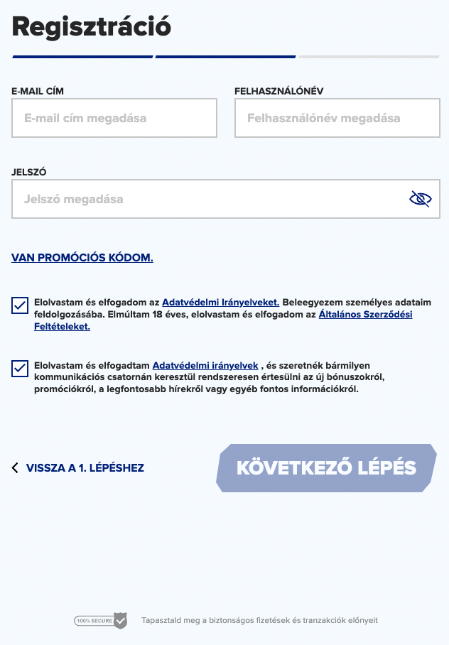 sportaza casino regisztráció