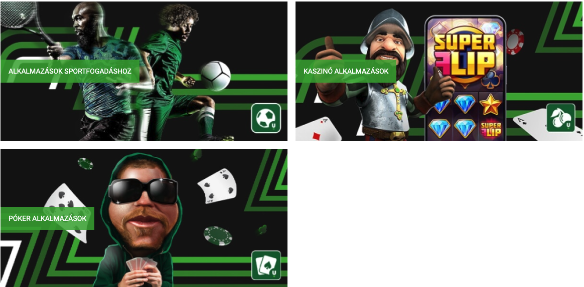 unibet mobil alkalmazás