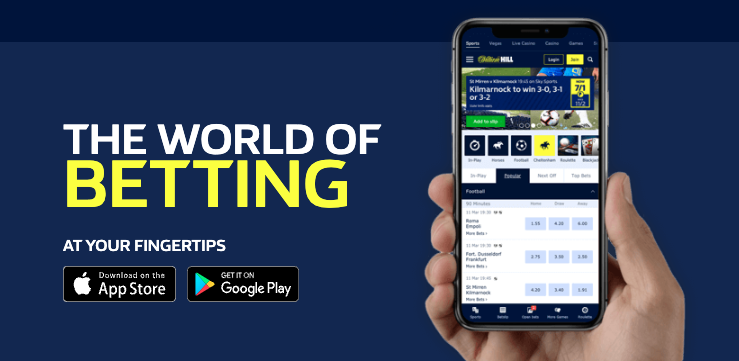 william hill mobilalkalmazás