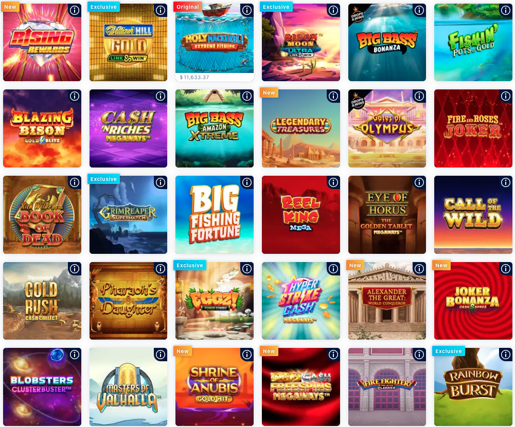 william hill nyerőgépek