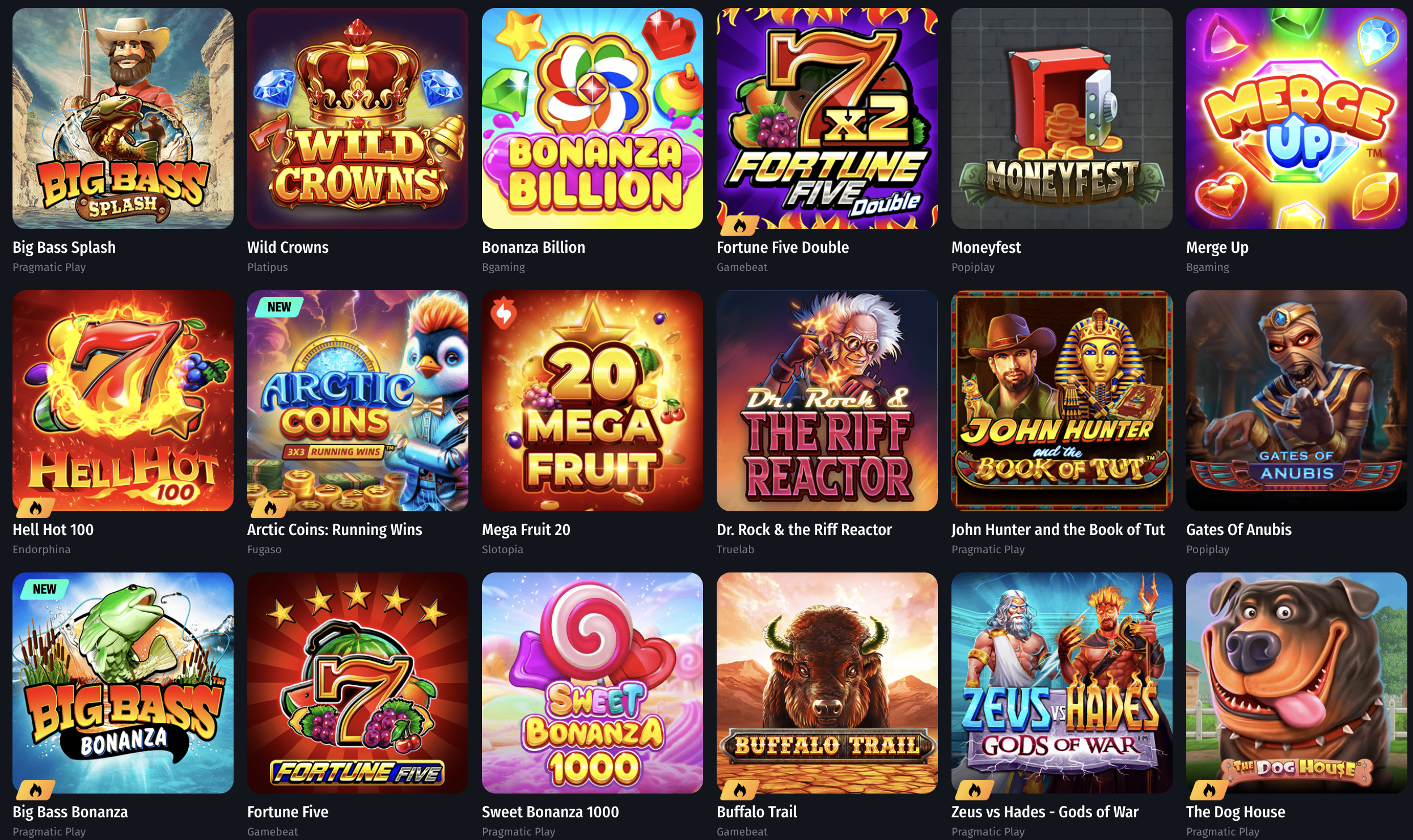 winshark casino nyerőgépek