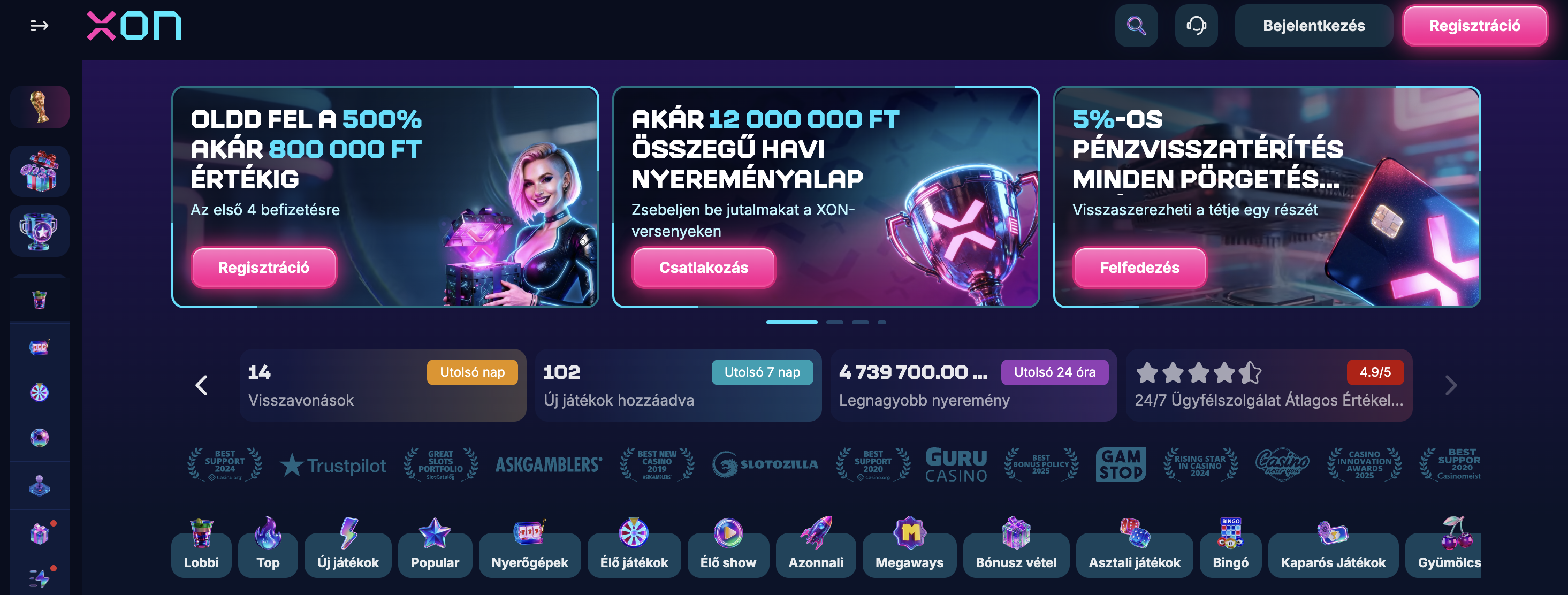 XON casino
