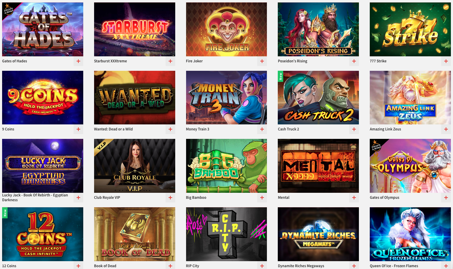Zulabet slots