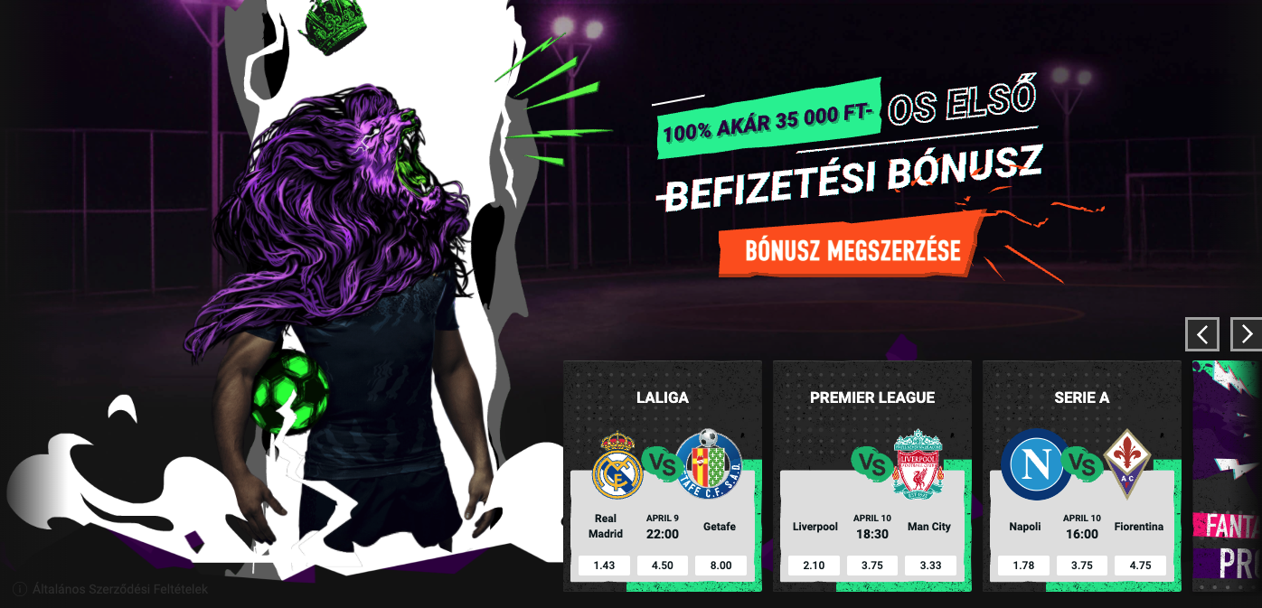 betinia kaszinó befizetesi bónusz