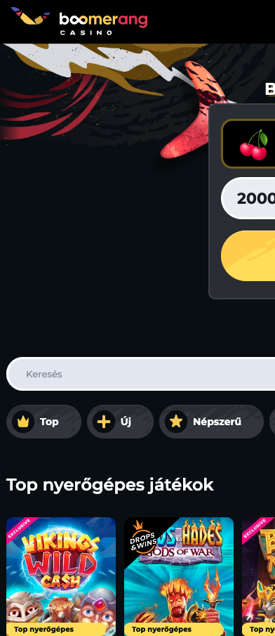 mobil casino boomerang