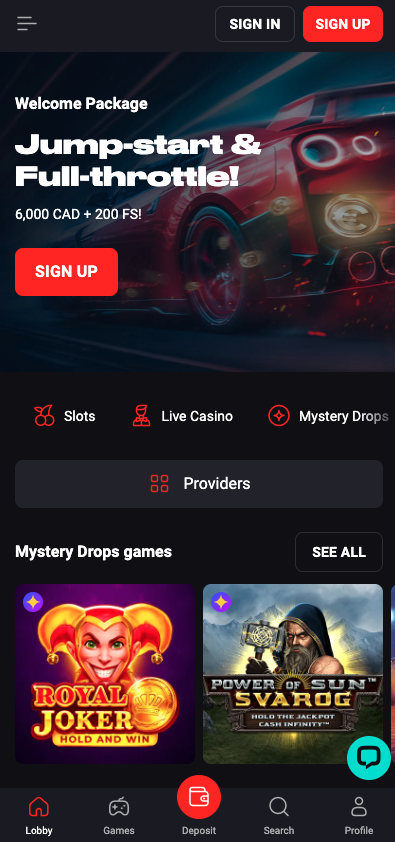 online n1 casino mobil